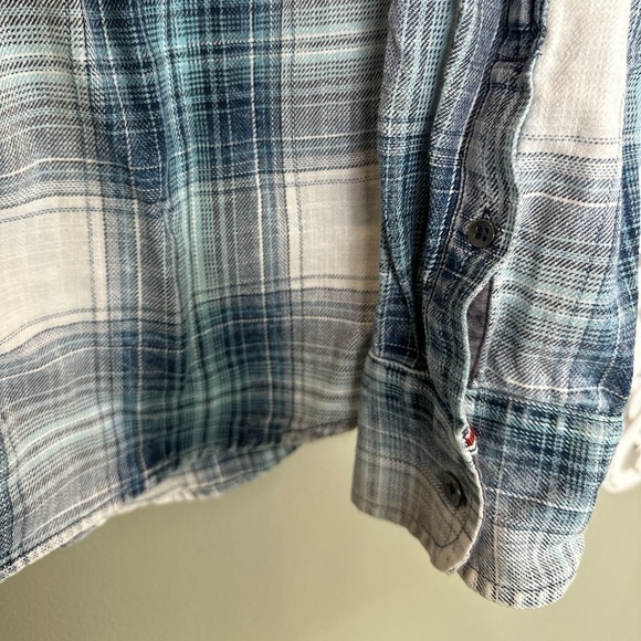 Flag and Anthem Plaid Medium Button Down - Picture 2 of 6